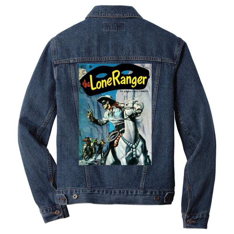 Lone Ranger   Vintage Cool Men Denim Jacket by alheklupsm | Artistshot