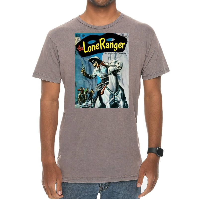 Lone Ranger   Vintage Cool Vintage T-Shirt by alheklupsm | Artistshot