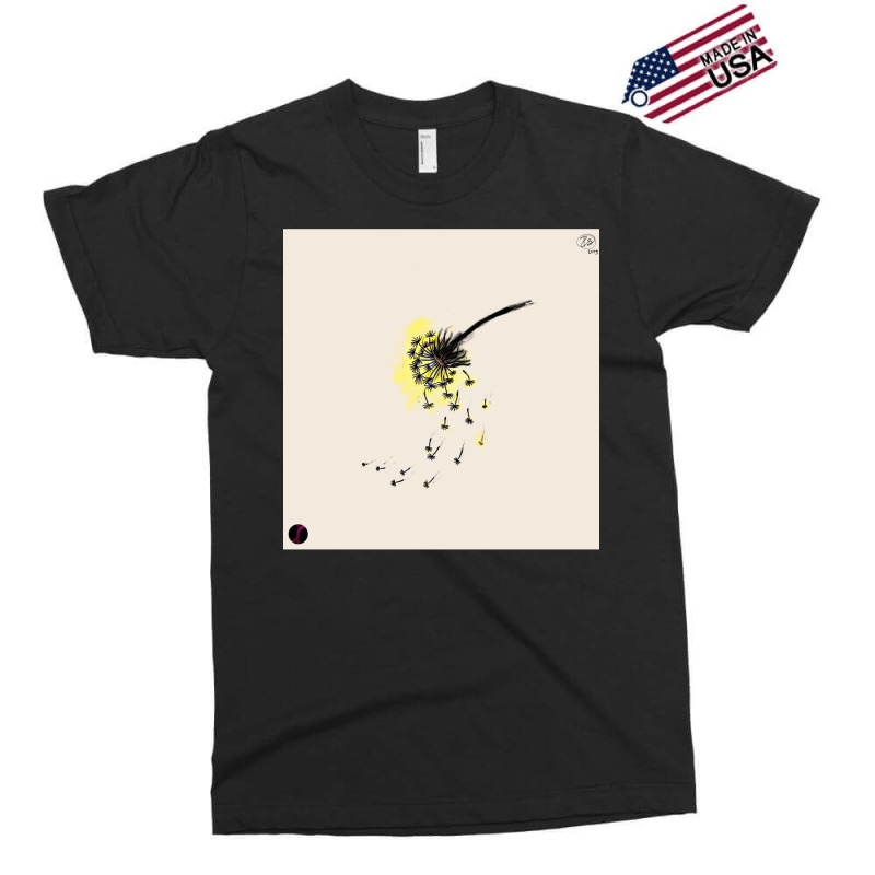 Low Flying Dandelion   Hippie Red Exclusive T-shirt by alheklupsm | Artistshot