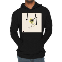 Low Flying Dandelion   Hippie Red Lightweight Hoodie | Artistshot