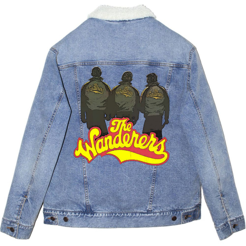 The Wanderers Baby Music Unisex Sherpa-Lined Denim Jacket by aclanddarmeno | Artistshot