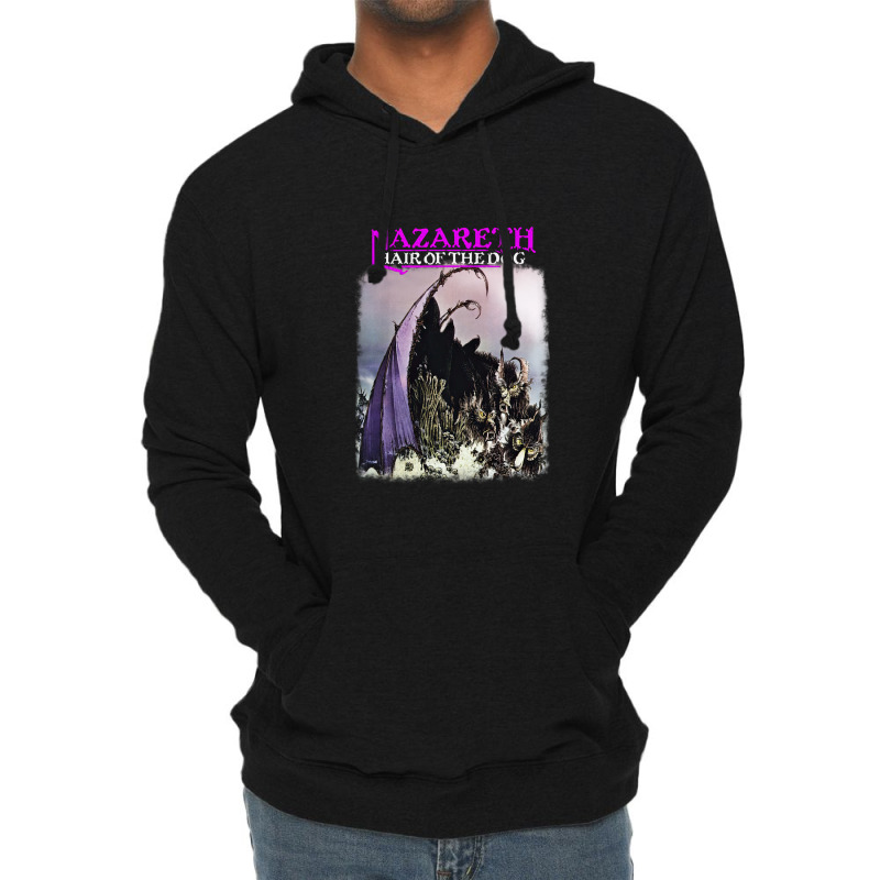 Nazareth Hair Of The Dog 1 Lightweight Hoodie by WilliamReitmeyer | Artistshot