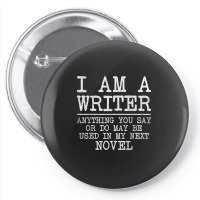 Cool Writer Art For Men Women Novel Author Writing Novelist Pin-back Button | Artistshot