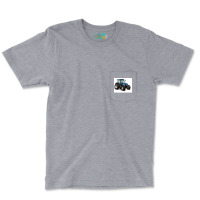 Tractor  Baby Red Pocket T-shirt | Artistshot