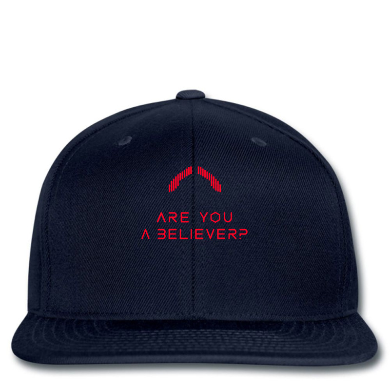 Altered Carbon Tv Show Quote Are You A Believer  T Quote Printed Hat | Artistshot