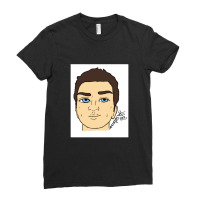 Scott Tracy [headshot] 1 Ladies Fitted T-shirt | Artistshot