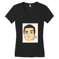 Scott Tracy [headshot] 1 Women's V-neck T-shirt | Artistshot