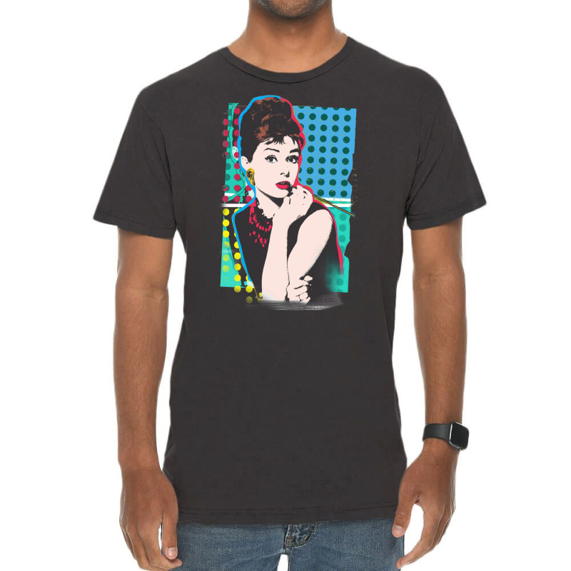 Audrey Hepburn  T Vintage Vintage T-shirt | Artistshot