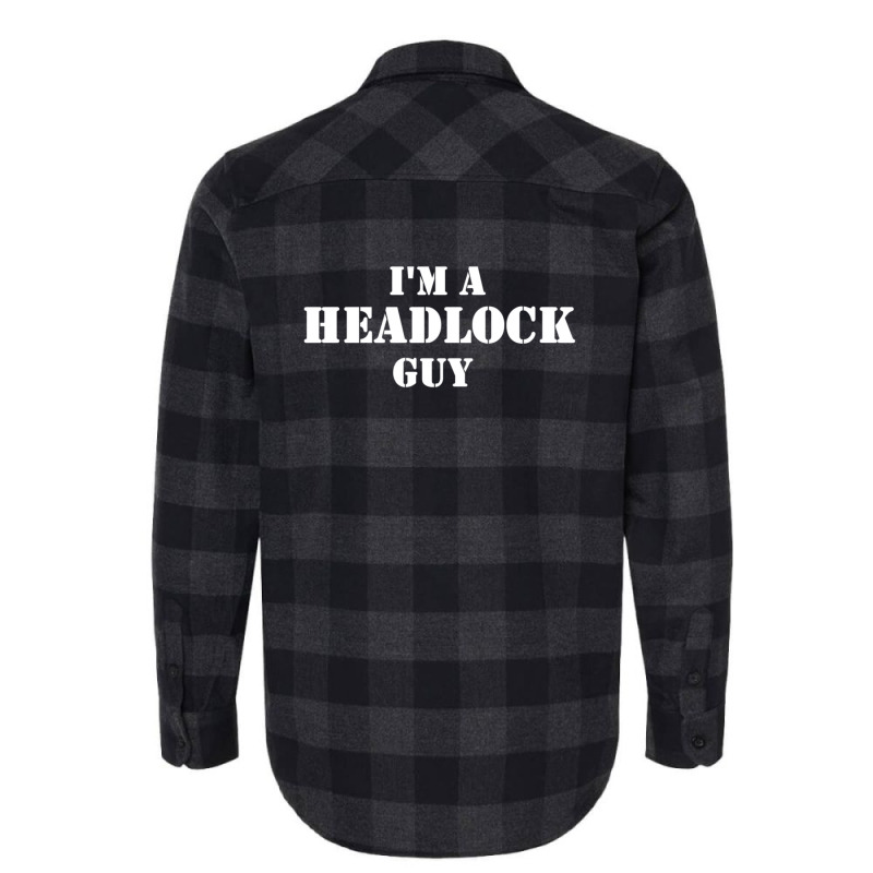 Headlock Guy Flannel Shirt by TresaHollen | Artistshot