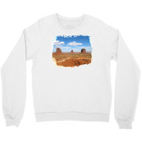 Monument Valley   Aesthetic Nostalgia Crewneck Sweatshirt | Artistshot