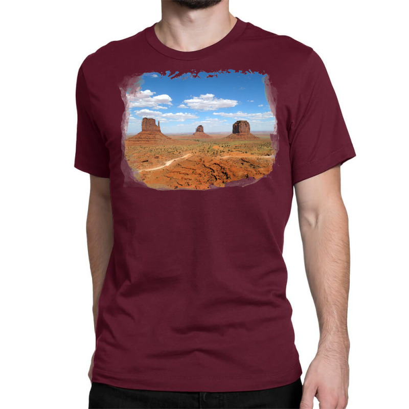 Monument Valley   Aesthetic Nostalgia Classic T-shirt by alheklupsm | Artistshot