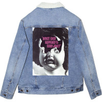 Baby Jane  T Quote Unisex Sherpa-lined Denim Jacket | Artistshot