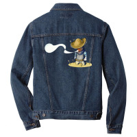 Mushroom With Arrows   Humor Girl Men Denim Jacket | Artistshot