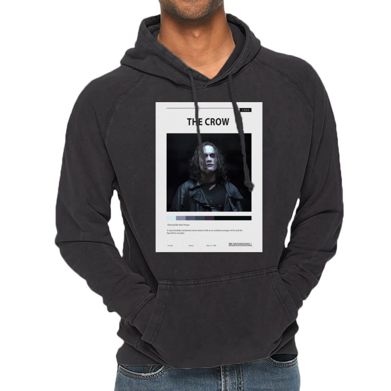 The Crow Movie Poster 1994 Vintage Hoodie | Artistshot