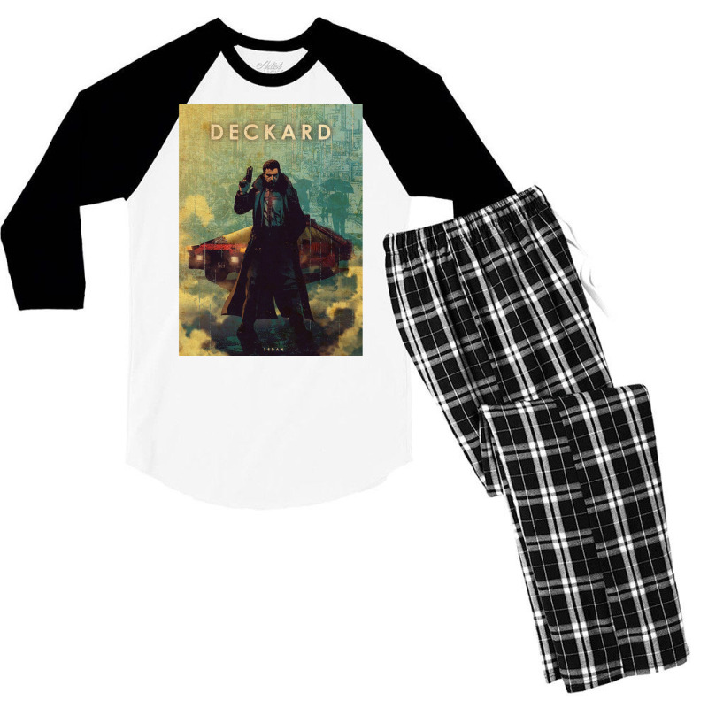 Bladerunner  T Summer Men's 3/4 Sleeve Pajama Set | Artistshot