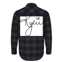 Kylie Signature Poster Hippie Flannel Shirt | Artistshot