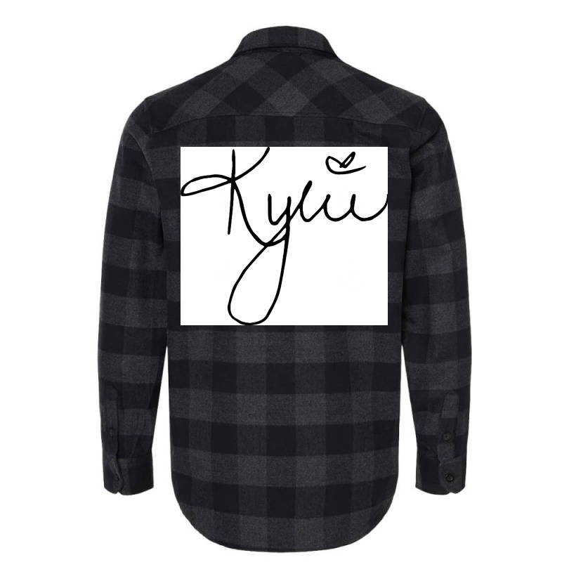 Kylie Signature Poster Hippie Flannel Shirt by maunesebekb | Artistshot