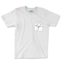 Kylie Signature Poster Hippie Pocket T-shirt | Artistshot