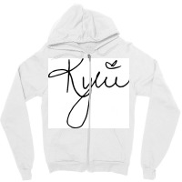 Kylie Signature Poster Hippie Zipper Hoodie | Artistshot