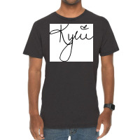 Kylie Signature Poster Hippie Vintage T-shirt | Artistshot