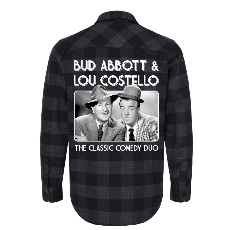 Bud Abbott Amp Lou Costello Rev  T Travel Flannel Shirt | Artistshot