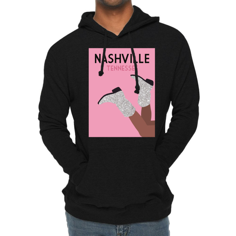 Nashville Cowgirl Boots  Nature Travel Lightweight Hoodie by alheklupsm | Artistshot