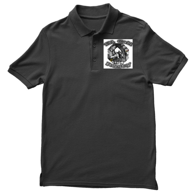 Ix27ll Call Rusty The Friendliest Place In The World Poster Aesthetic Men's Polo Shirt | Artistshot