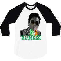 Capitalism  T Music 3/4 Sleeve Shirt | Artistshot