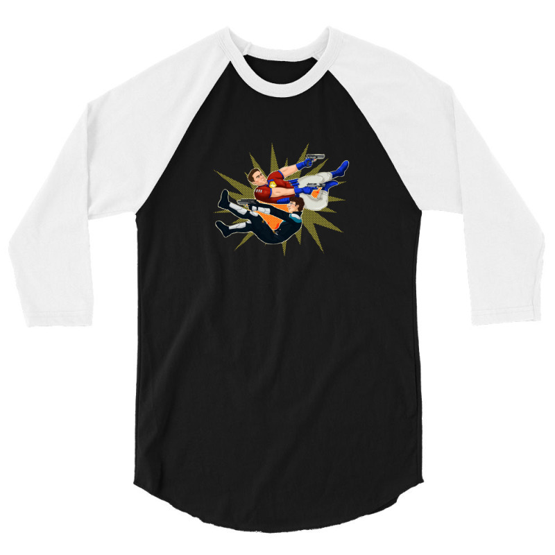 The Amazing Vigilante Peacemaker 3/4 Sleeve Shirt | Artistshot