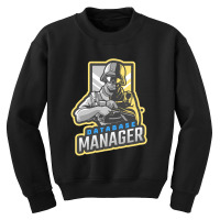 Database Manager - Office Superhero Youth Sweatshirt | Artistshot