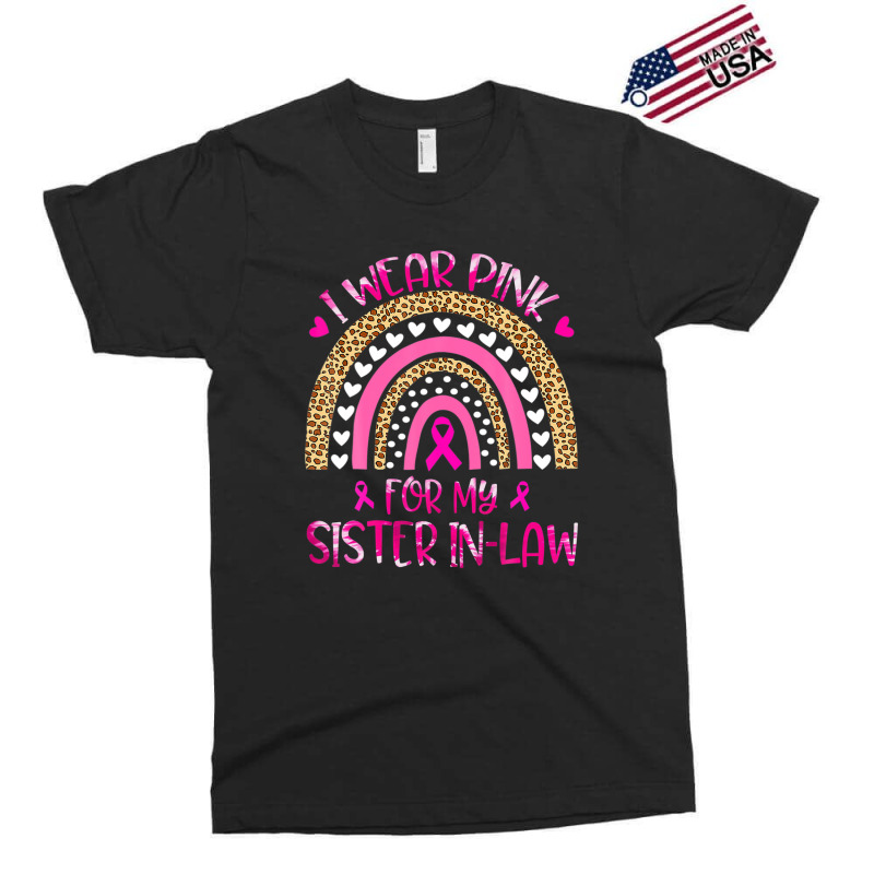 In October I Wear Pink For My Sister In-law Tie Dye Rainbow Exclusive T-shirt | Artistshot