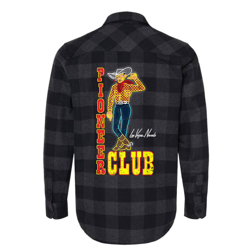 Old Vegas Pioneer Club   Humor Flannel Shirt by alheklupsm | Artistshot