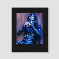 The Crow Print Film Portrait Canvas Print | Artistshot