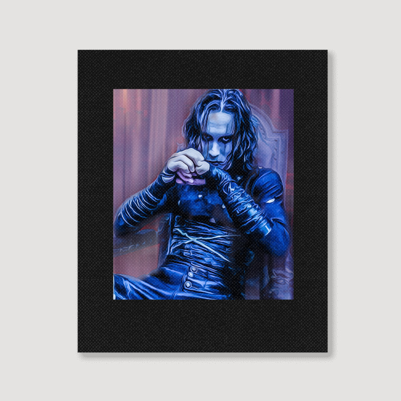 The Crow Print Film Portrait Canvas Print | Artistshot