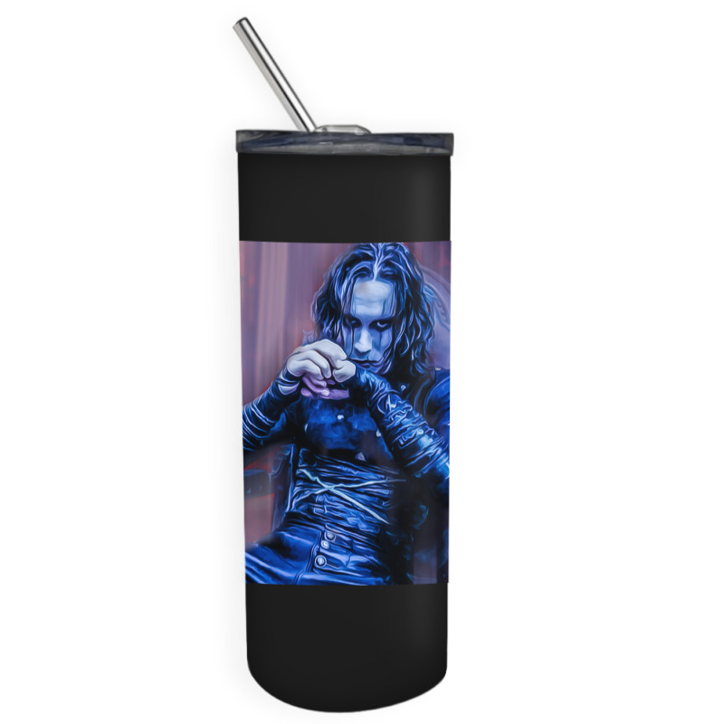 The Crow Print Film Skinny Tumbler | Artistshot