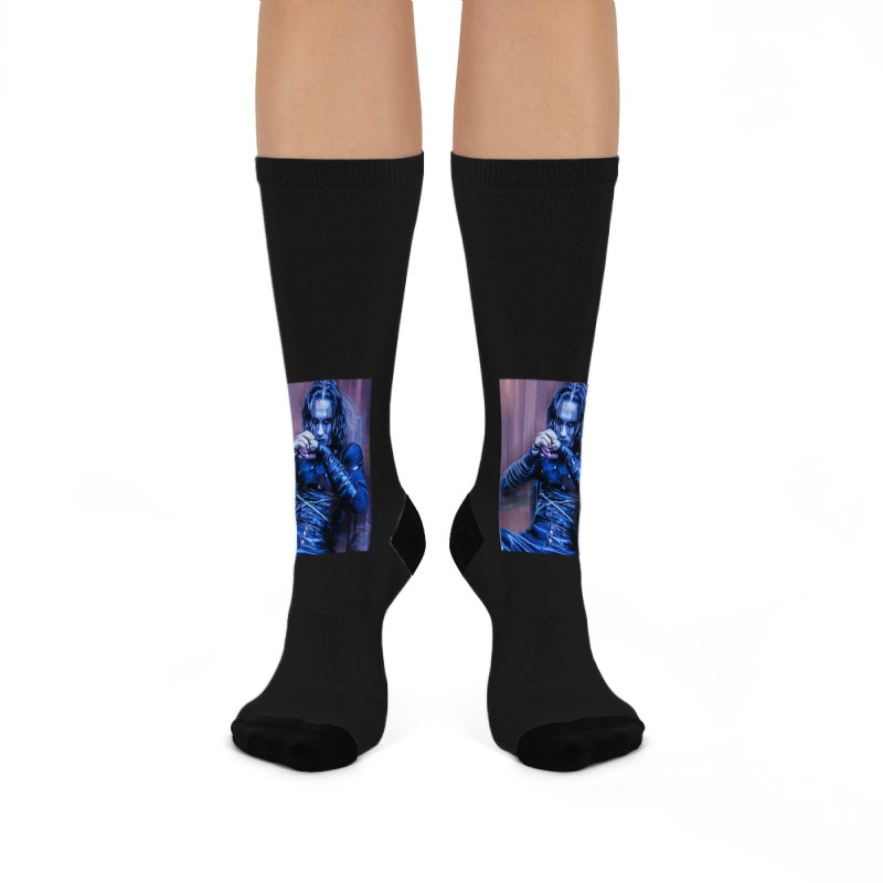 The Crow Print Film Crew Socks | Artistshot