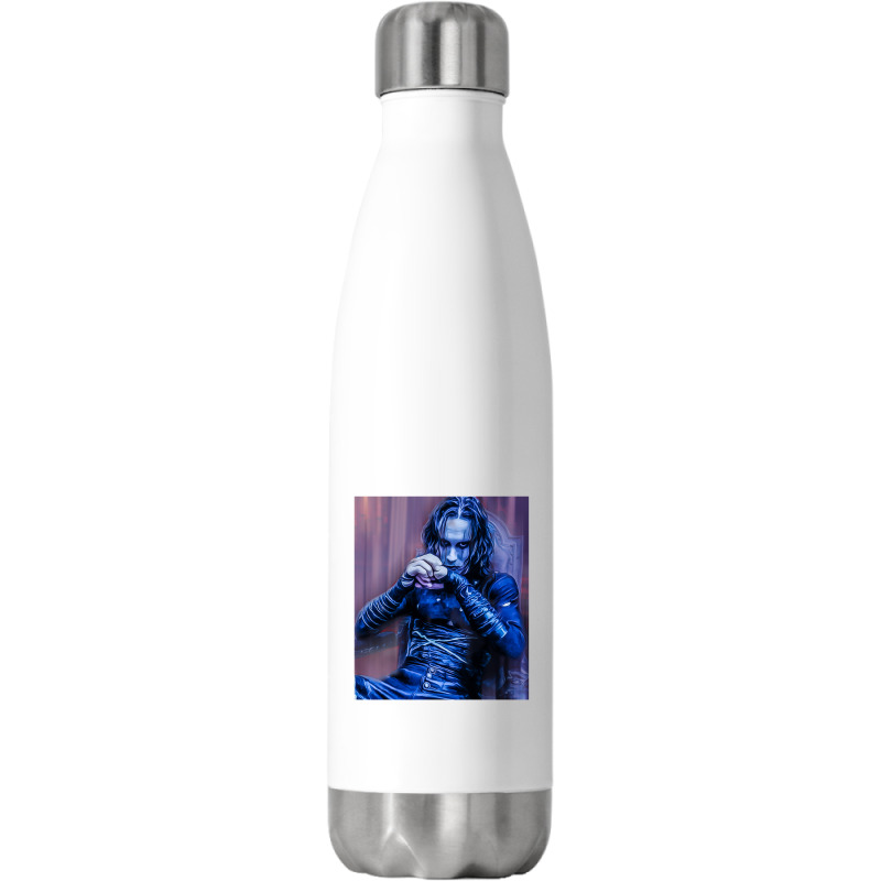 The Crow Print Film Stainless Steel Water Bottle | Artistshot