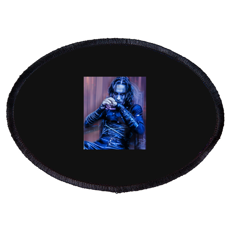 The Crow Print Film Oval Patch | Artistshot