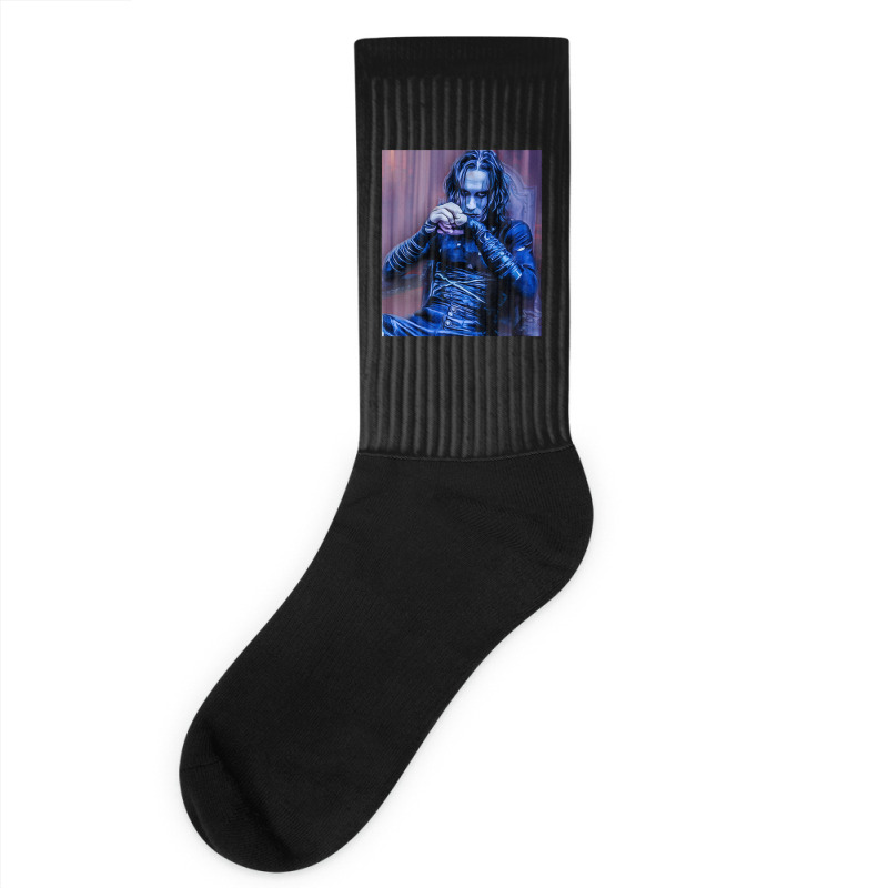 The Crow Print Film Socks | Artistshot