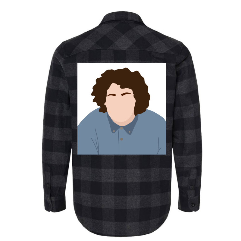 Hobo Johnson Outline Poster Hippie Flannel Shirt by tolkunassnr | Artistshot