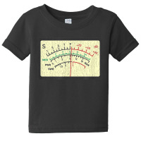 Swr Meter Amateur Ham Radio Novelty Distressed Baby Tee | Artistshot