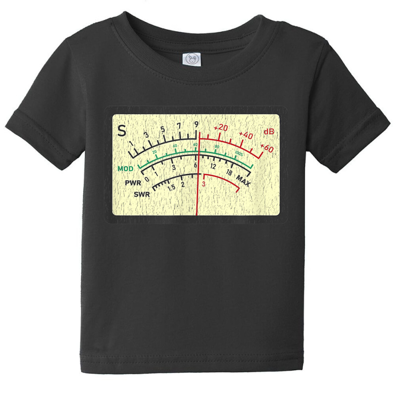 Swr Meter Amateur Ham Radio Novelty Distressed Baby Tee by ChristopherCharlesWilliamson | Artistshot