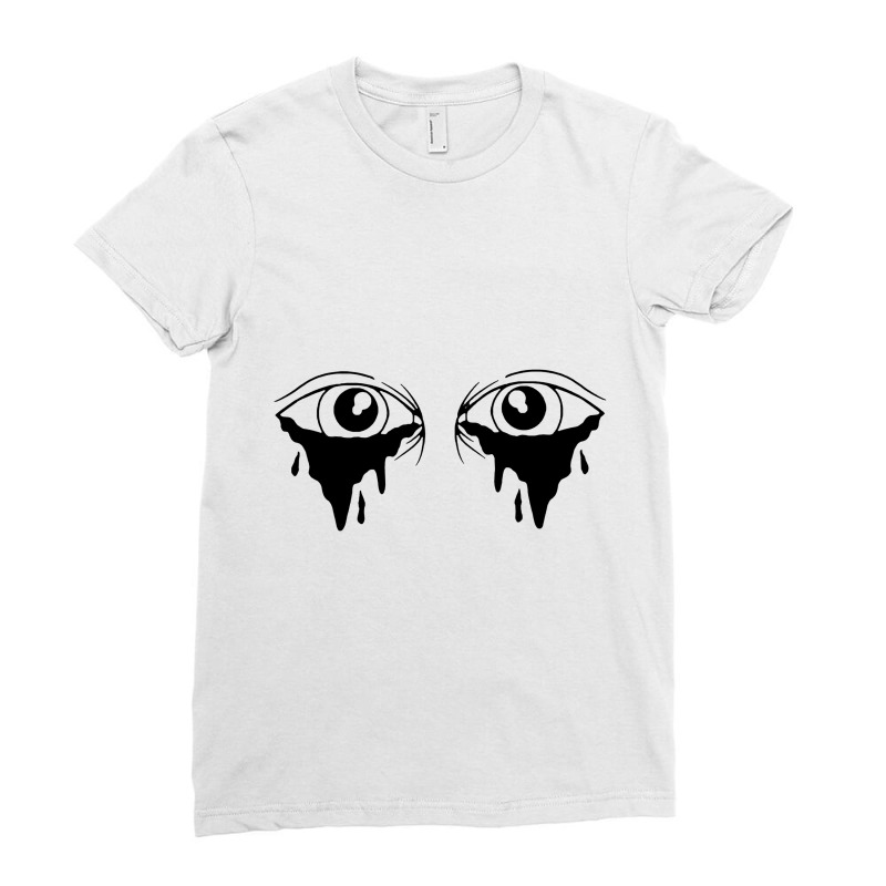 Eyes Ladies Fitted T-shirt | Artistshot