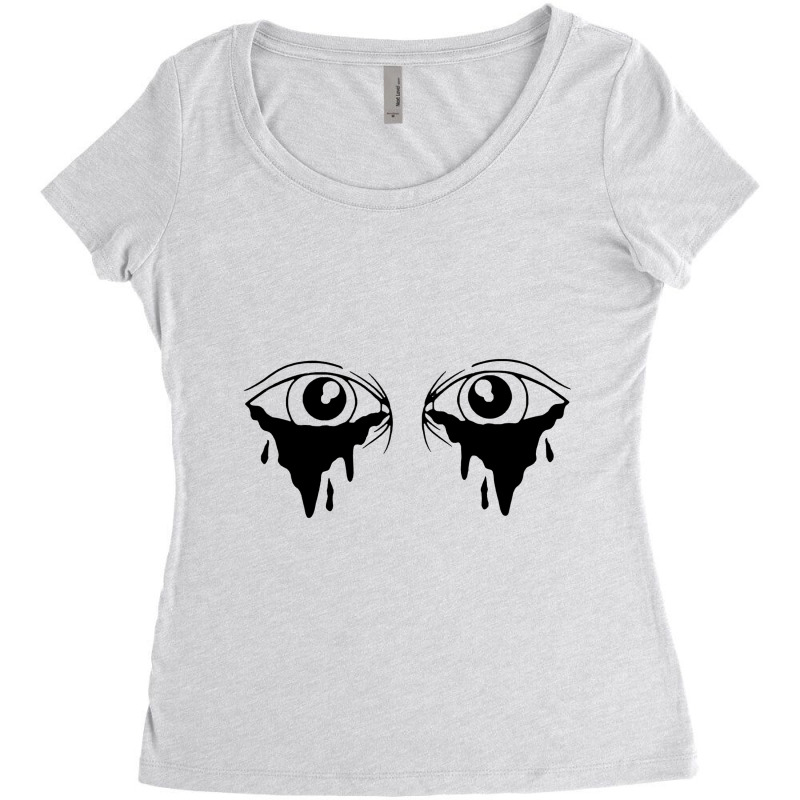 Eyes Women's Triblend Scoop T-shirt | Artistshot