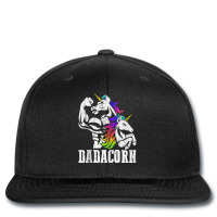 Manly Unicorn Muscle Dad And Daughter   Dadacorn Fathers Day Tank Top Printed Hat | Artistshot