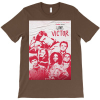 Love Victor Cast Poster Green T-shirt | Artistshot