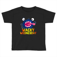 Trending Wacky Wednesday Smiling Monster Toddler T-shirt | Artistshot