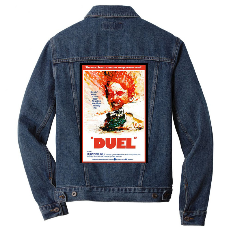 Duel  T Love Men Denim Jacket | Artistshot