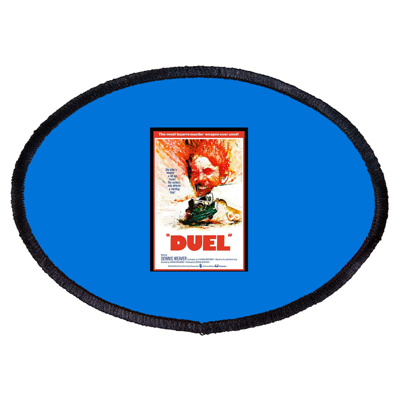 Duel  T Love Oval Patch | Artistshot