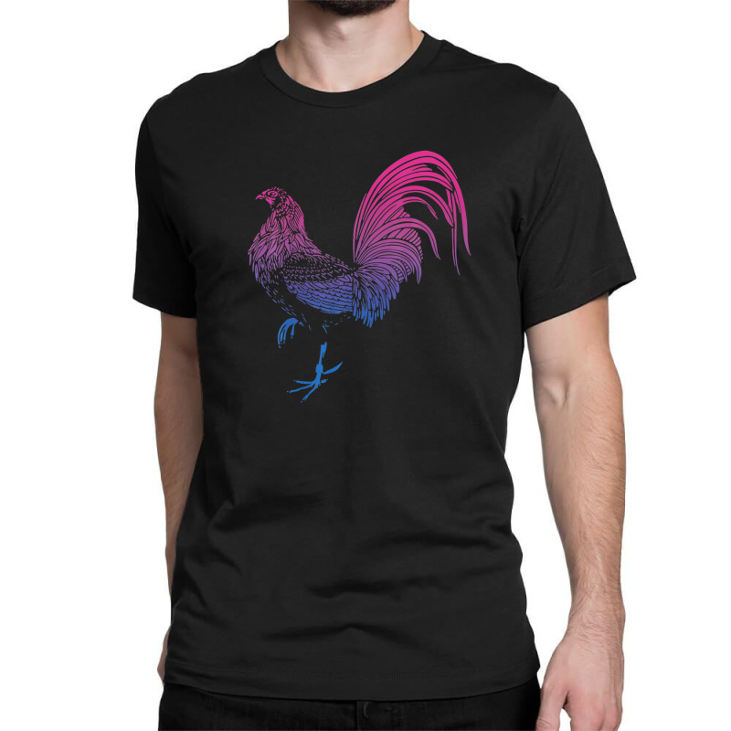 Ombre Game Fowl Cockfight Classic T-shirt by sromydivlevn | Artistshot